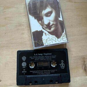 K.D. Lang – Ingénue Vintage Cassette Tape VG+ C41
